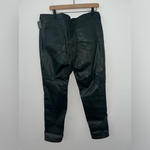 ANA New with Tags NWT Faux Leather Denim High Rise SkinnyJeans Size 16 - Picture 9 of 9